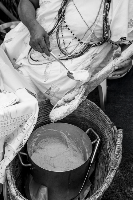 Foto da receita pronta de Abará
