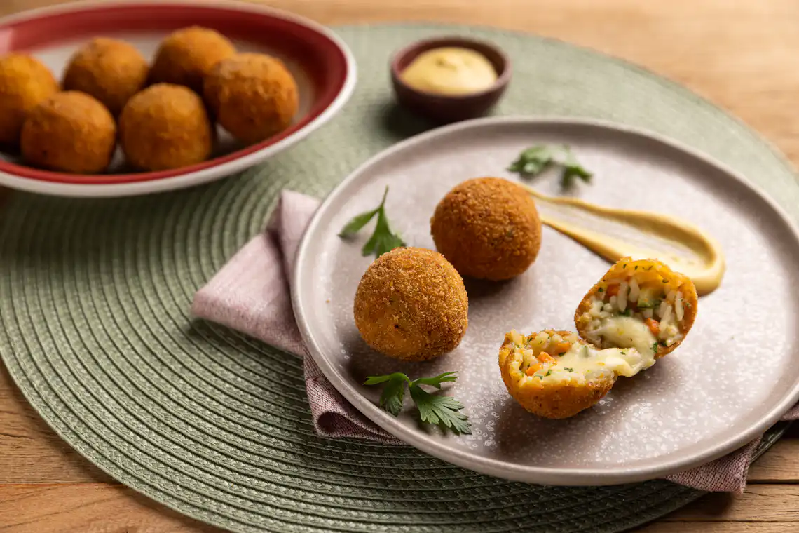 Bolinho de merluza