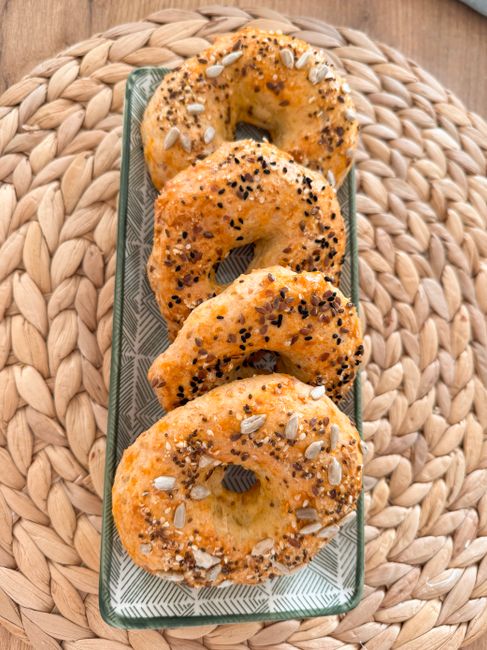 Bagels caseiros