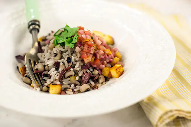 Foto da receita pronta de Baião de dois rápido