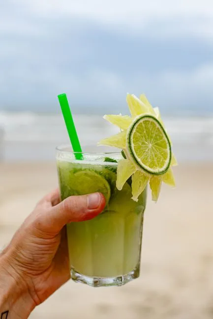 Foto da receita pronta de Caipirinha de Pitaya