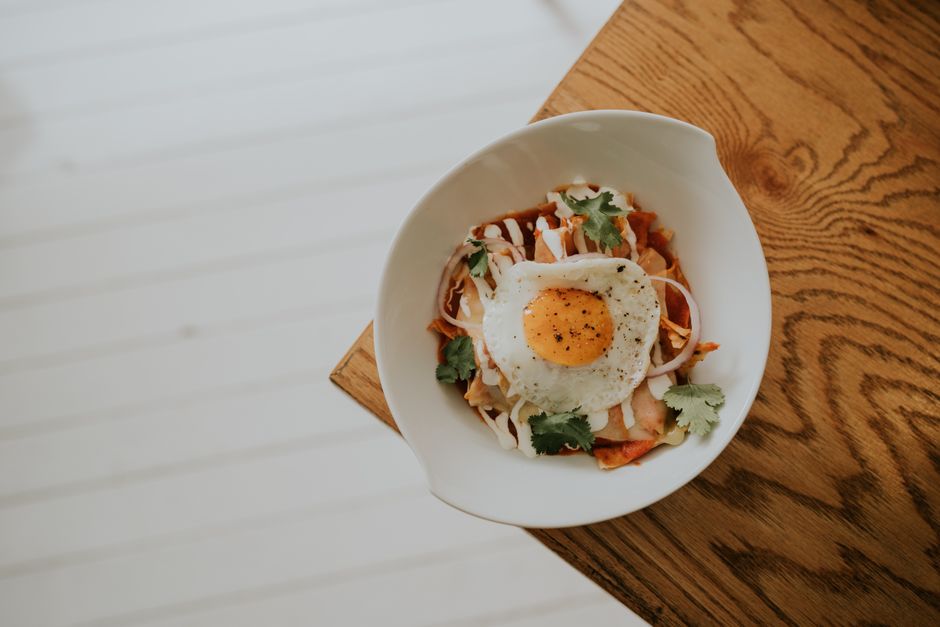 Foto da receita pronta de Chilaquiles