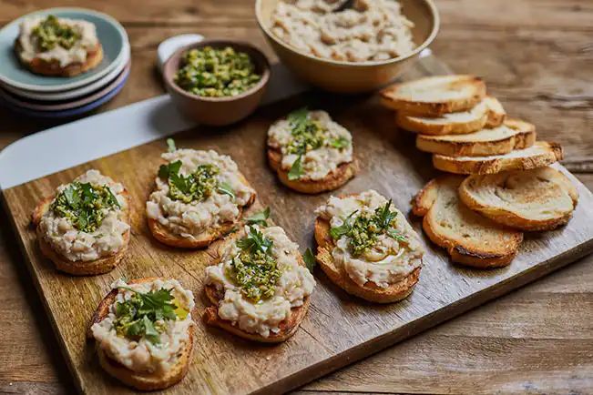 Foto da receita pronta de Crostini
