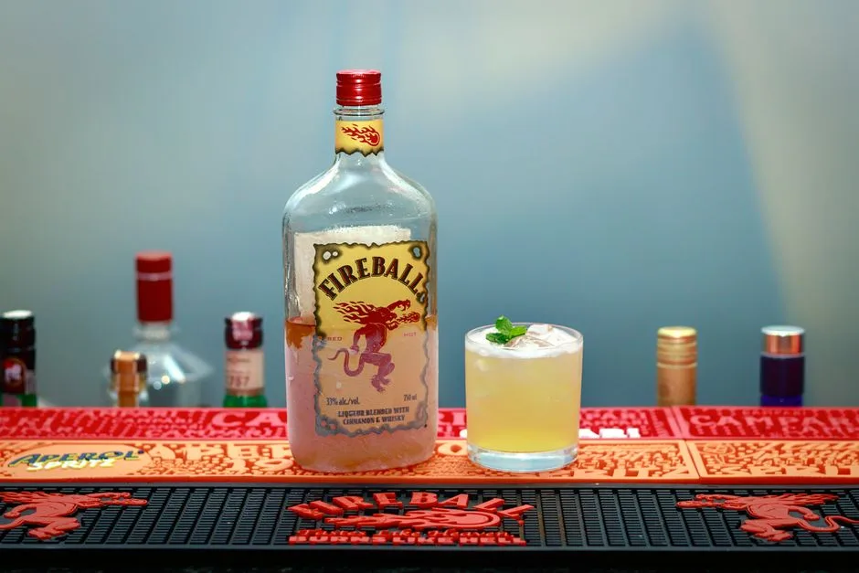 Foto da receita pronta de Fireball Apple Shot