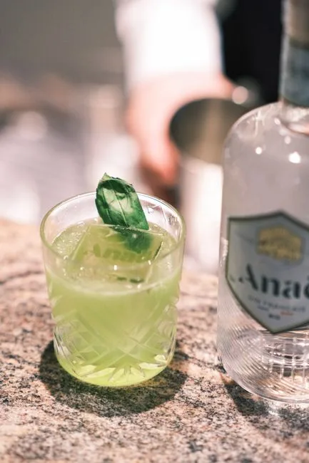 Foto da receita pronta de Gin Basil Smash