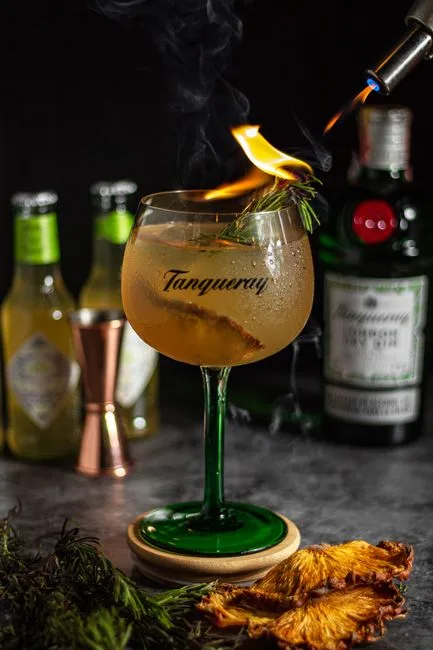 Foto da receita pronta de Ginger & Rosemary Sparkler