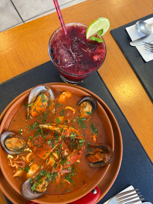 Foto da receita pronta de Mariscada