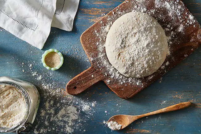 Pizza de pão de forma