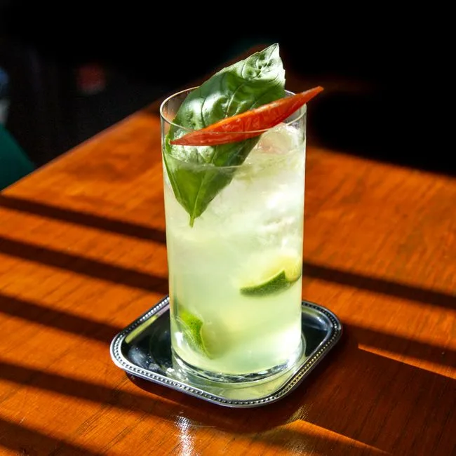 Foto da receita pronta de Matcha Highball