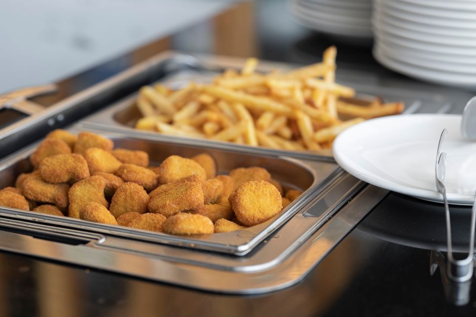 Nuggets de tilápia na airfryer