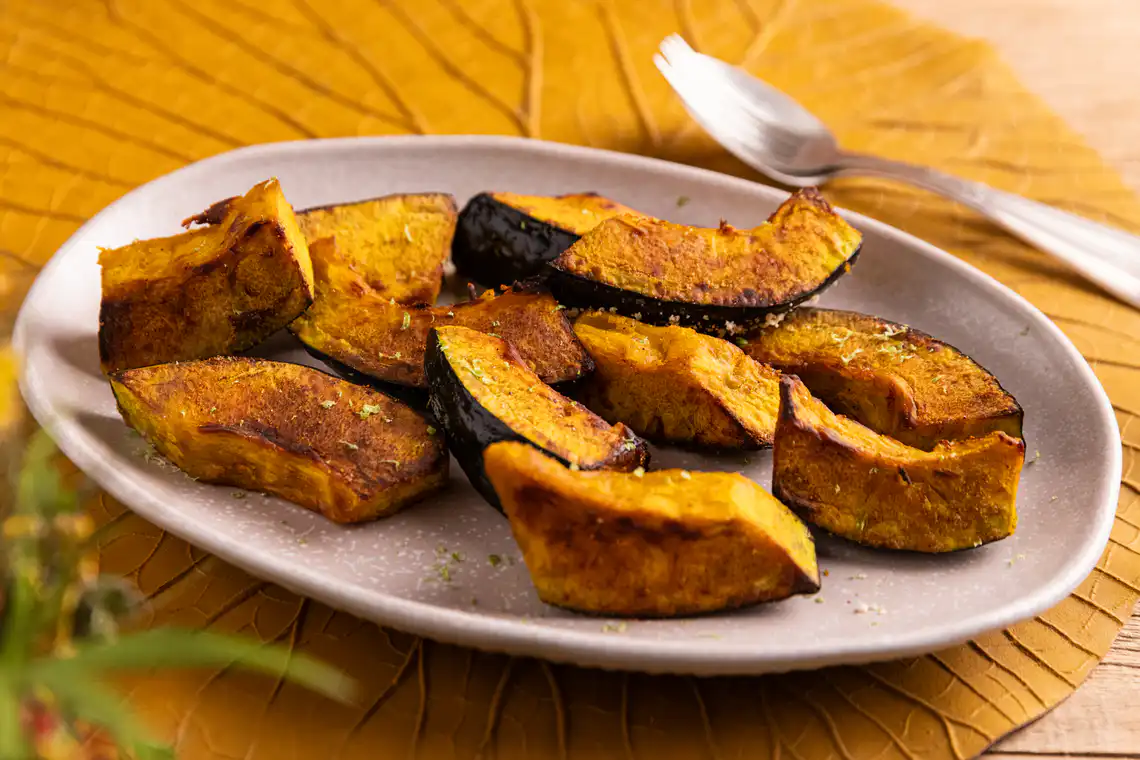 Abóbora com cominho e mel na Air Fryer da Rita Lobo
