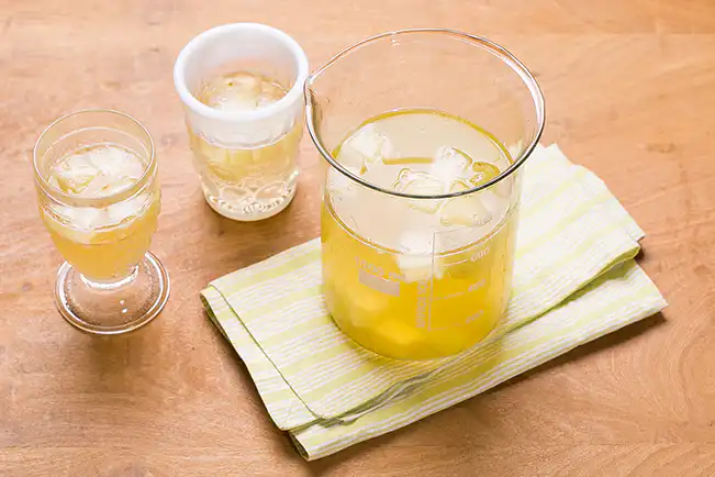Água com frutas