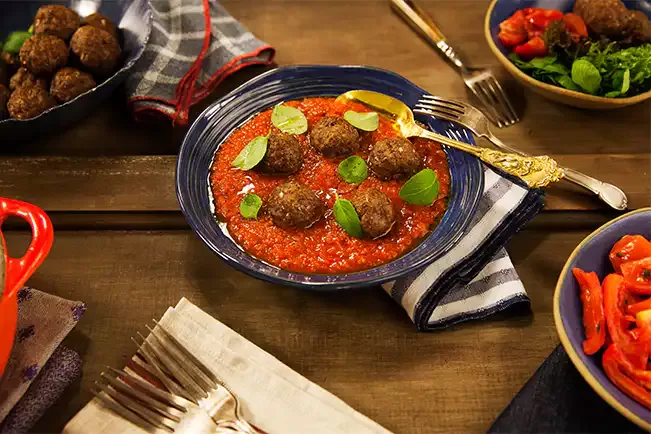 Receita de Almôndegas assadas
