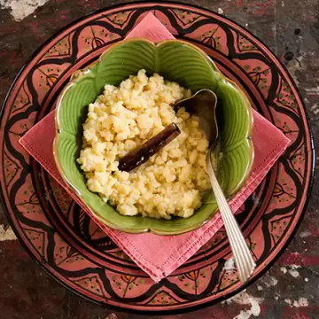Ambrosia rápida de leite em pó