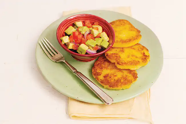 Arepas de mandioca