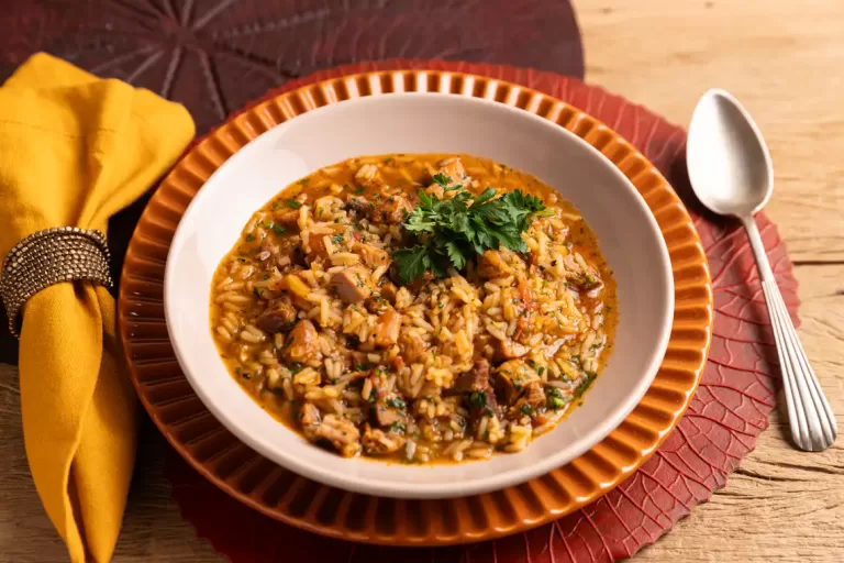 Receita de Arroz caldoso de costelinha (reaproveitamento)
