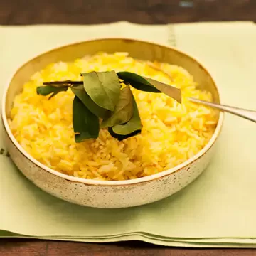 Arroz com cenoura