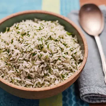 Arroz com salsinha