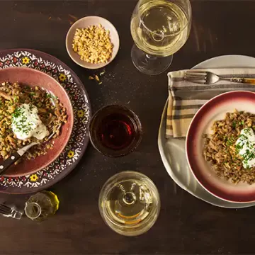 Arroz sírio com frango