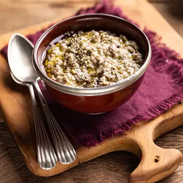 Babaganuche de forno