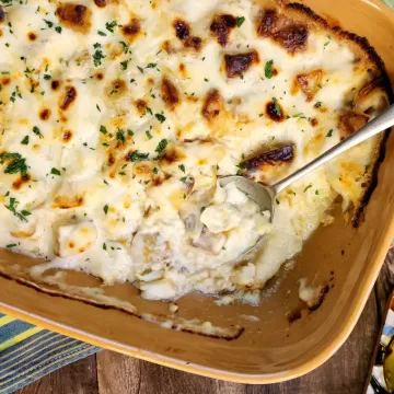 Bacalhau com natas