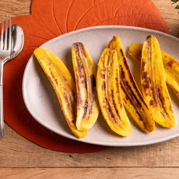 Banana-da-terra grelhada