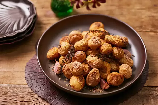 Receita de Batata assada no sal grosso