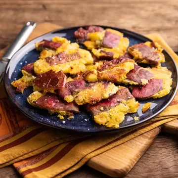 Batata-doce ao murro