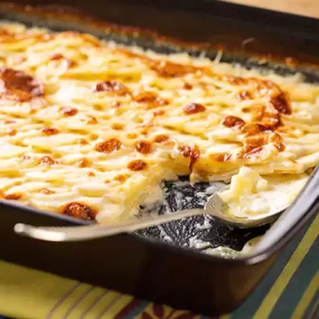 Batata gratinada