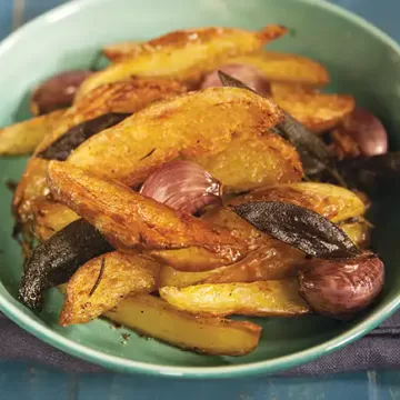 Batata rústica assada com ervas