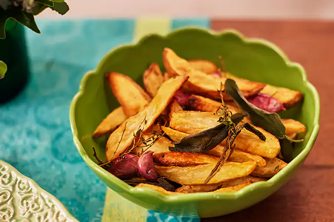 Batata rústica na Air Fryer da Rita Lobo