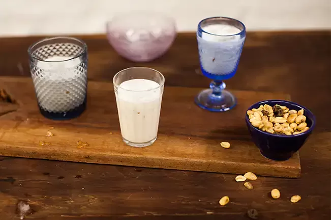 Receita de Batida de amendoim