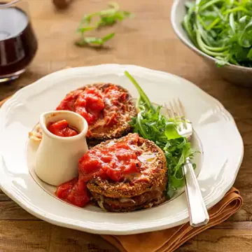 Berinjela à parmegiana