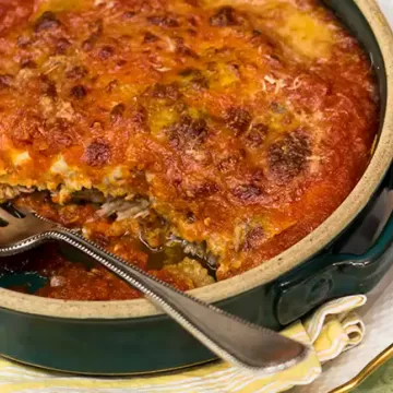 Bife à parmegiana