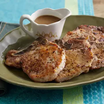Bisteca com molho de limão