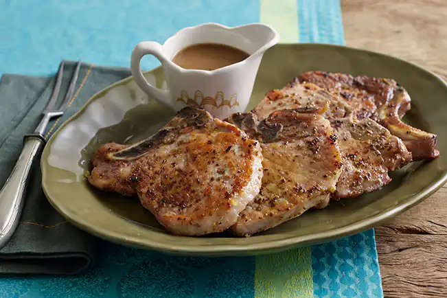 Bisteca com molho de limão