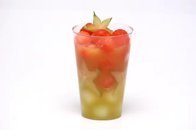 Bolinhas de frutas para crianças