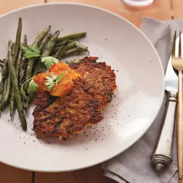 Bolinho de arroz salteado (reaproveitamento)