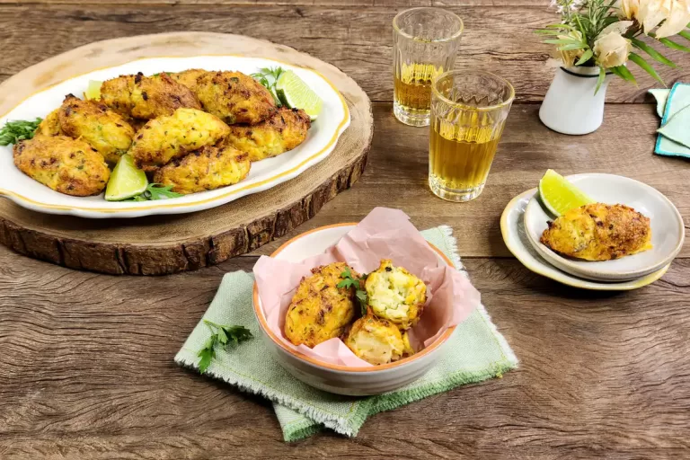 Receita de Bolinho de bacalhau na Air Fryer da Rita Lobo