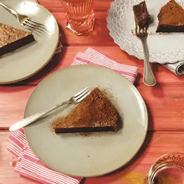 Bolo cremoso de chocolate