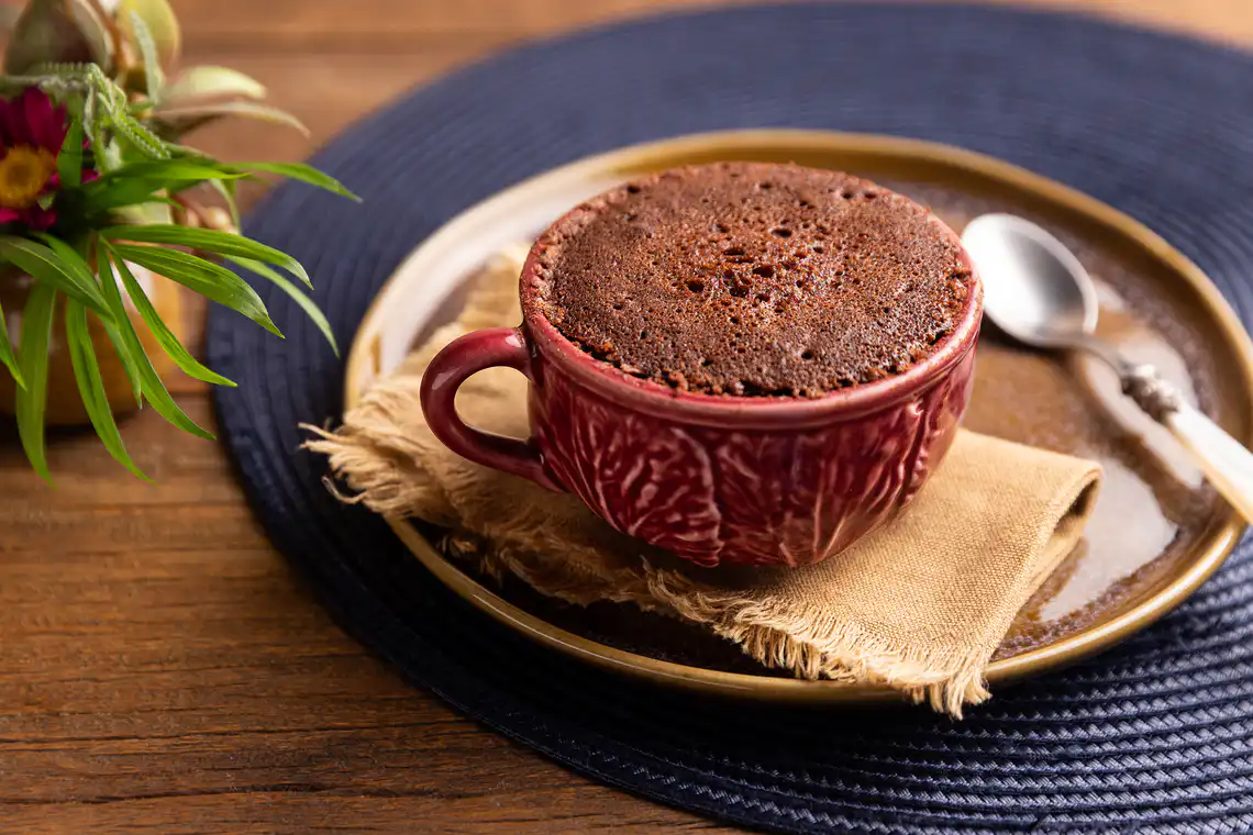 Bolo de caneca (de micro-ondas)