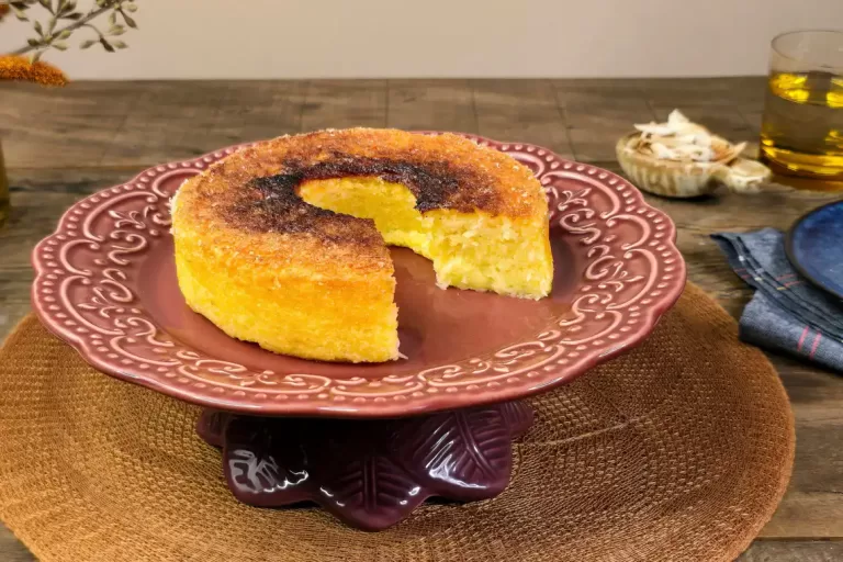 Receita de Bolo de mandioca com coco na Air Fryer da Rita Lobo