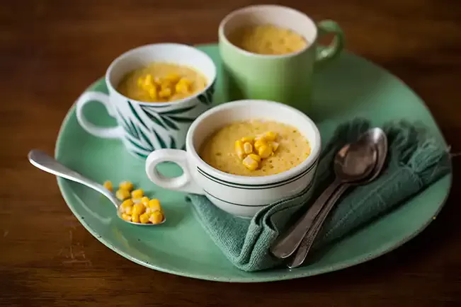 Receita de Bolo de milho de caneca