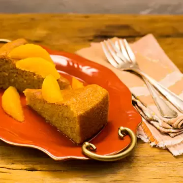 Bolo encharcado de laranja
