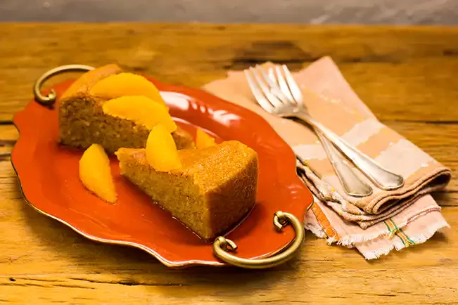 Receita de Bolo encharcado de laranja