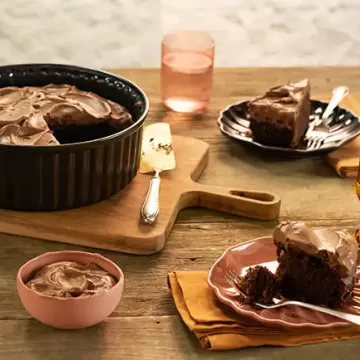 Bolo fudge de chocolate