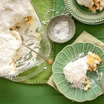 Bolo gelado de abacaxi