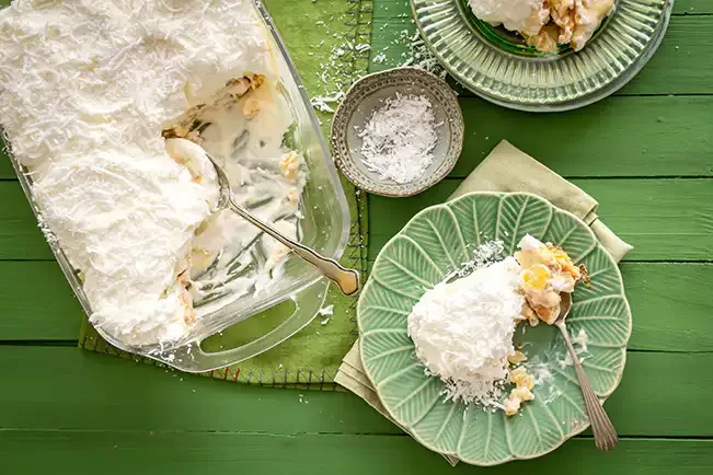 Receita de Bolo gelado de abacaxi