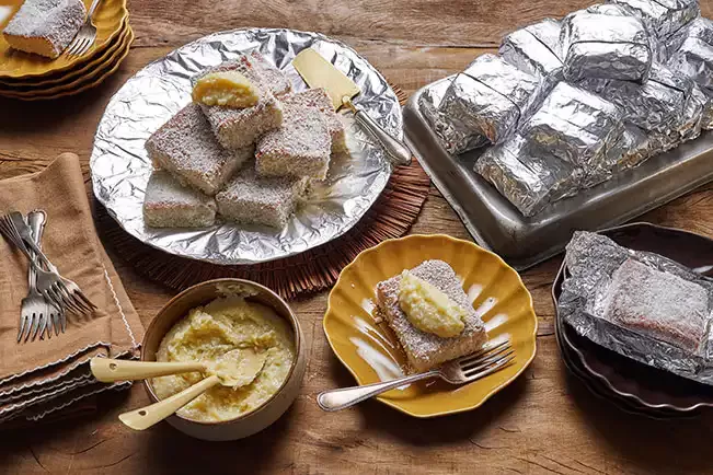 Receita de Bolo gelado de coco