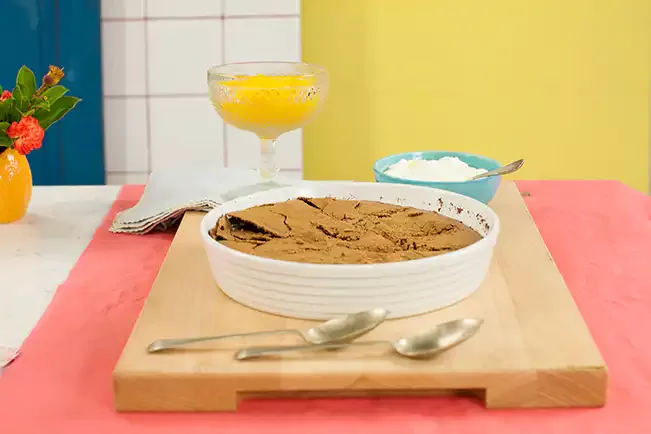 Receita de Bolo-suflê de chocolate